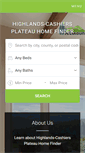 Mobile Screenshot of highlands-cashiershomefinder.com